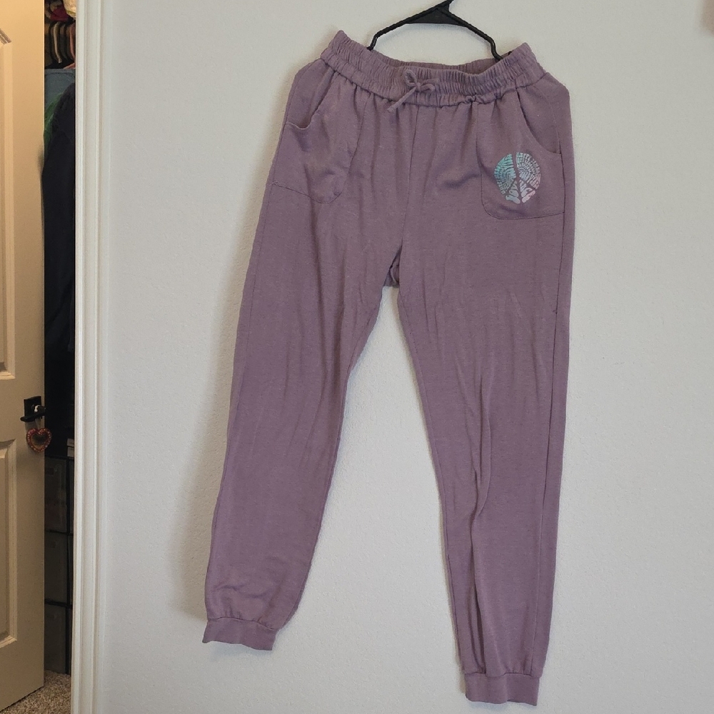 Purple Kids Jogger Pants